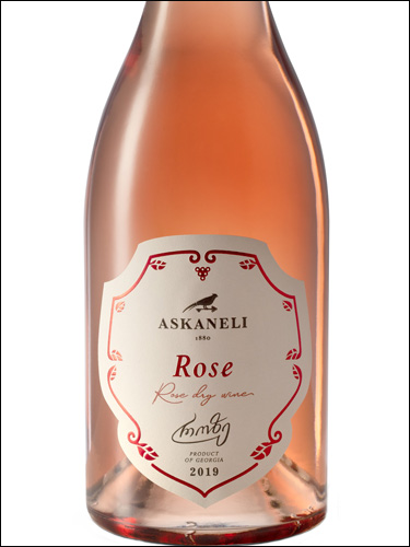 фото Askaneli Rose Асканели Розе Грузия вино розовое