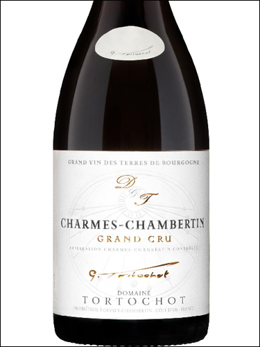 фото Domaine Tortochot Charmes-Chambertin Grand Cru AOC Домен Тортошо Шарм-Шамбертен Гран Крю Франция вино красное