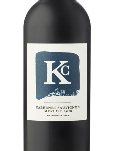 фото KC Cabernet Sauvignon Merlot КС Каберне Совиньон Мерло ЮАР вино красное