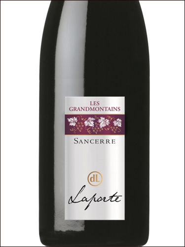 фото Laporte Les Grandmontains Sancerre Rouge AOC Ляпорт Ле Гранмонтен Сансер Руж Франция вино красное
