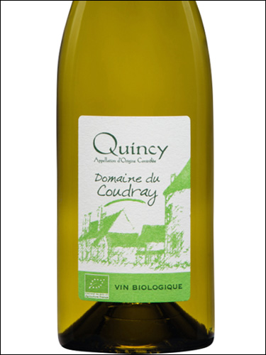 фото Domaine du Coudray Quincy AOC Домен дю Кудре Кенси Франция вино белое