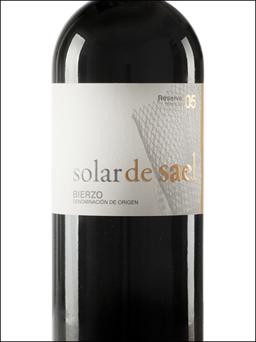 фото вино Solar de Sael Reserva Bierzo DO 