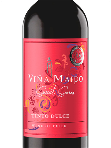 фото Vina Maipo Sweet Series Tinto Dulce Винья Майпо Свит Сериес Тинто Дульсе Чили вино красное