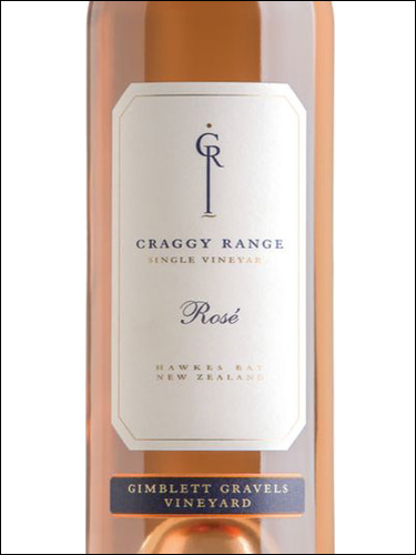 фото Craggy Range Rose Gimblett Gravels Vineyard Hawke's Bay Крегги Рейндж Розе Гимблетт Грэвелс Виньярд Хокс Бей Новая Зеландия вино розовое