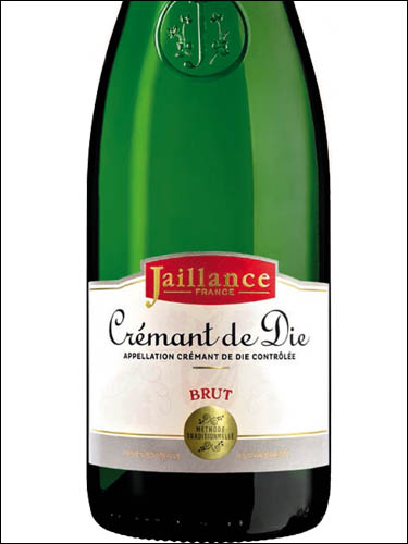фото Jaillance Brut Cremant de Die AOC Жайанс Брют Креман де Ди Франция вино белое