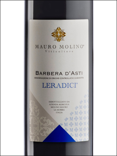 фото Mauro Molino Barbera d’Asti Leradici DOCG Мауро Молино Барбера д'Асти Лерадичи Италия вино красное