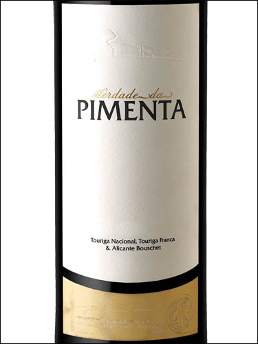 фото Herdade da Pimenta Vinho Regional Alentejano Эрдаде да Пимента ВР Алентежану Португалия вино красное