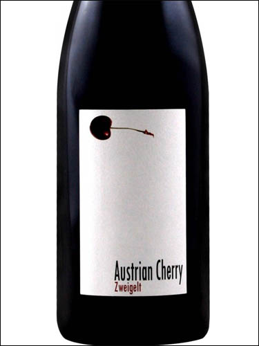 фото Austrian Cherry Zweigelt Австриан Черри Цвайгельт Австрия вино красное