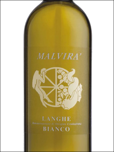 фото Malvira Langhe Bianco DOC Мальвира Ланге Бьянко Италия вино белое