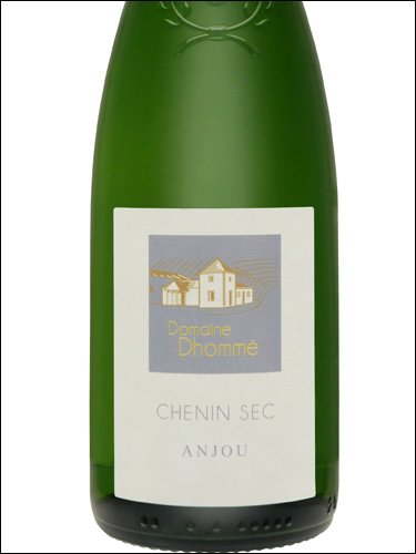 фото Domaine Dhomme Chenin Sec Anjou Blanc AOC Домен Домме Шенен Сек Анжу Блан Франция вино белое