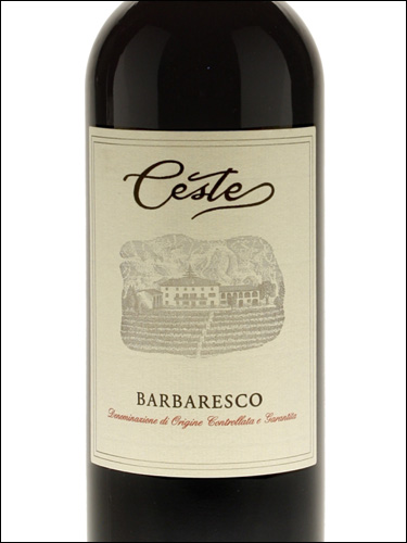 фото Ceste Barbaresco DOCG Честе Барбареско Италия вино красное