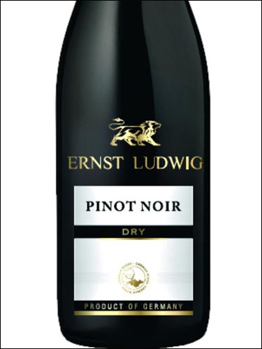 фото Ernst Ludwig Pinot Noir Эрнст Людвиг Пино Нуар Германия вино красное