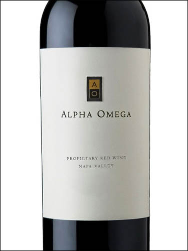 фото Alpha Omega Proprietary Red Napa Valley Альфа Омега Проприетери Ред Напа Вэлли США вино красное