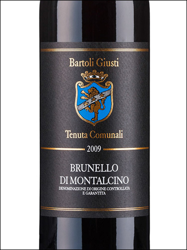 фото Bartoli Giusti Brunello di Montalcino DOCG Бартоли Джусти Брунелло ди Монтальчино Италия вино красное
