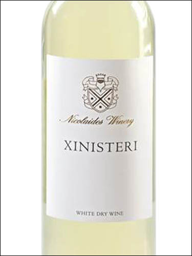 фото Nicolaides Winery Xinisteri Николаидис Вайнери Ксинистери Кипр вино белое