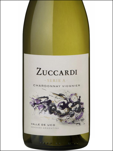 фото Zuccardi Serie A Chardonnay-Viognier Цуккарди Серия А Шардоне-Вионье Аргентина вино белое