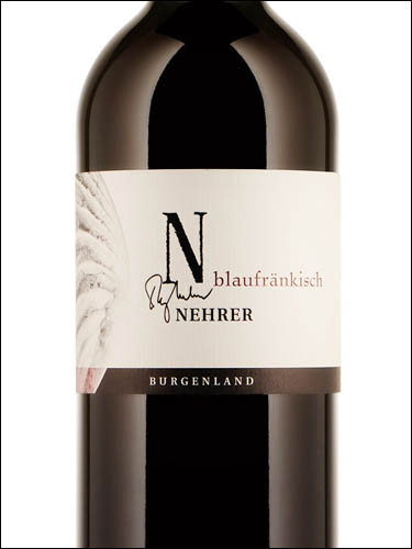 фото Nehrer Blaufrankisch Burgenland Нерер Блауфранкиш Бургенланд Австрия вино красное