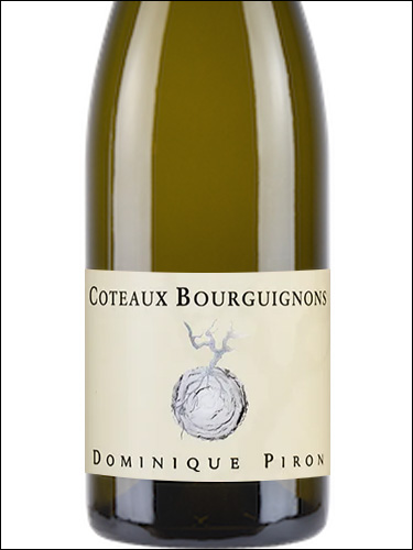 фото Dominique Piron Coteaux Bourguignons Blanc AOC Доминик Пирон Кото Бургиньон Блан Франция вино белое