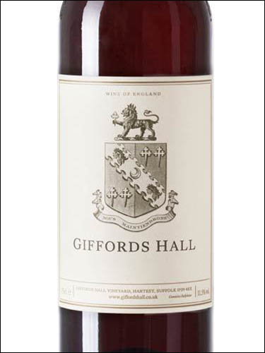 фото Giffords Hall Pinot Noir Estate Selection Гиффордс Холл Пино Нуар Истейт Селекшен Великобритания вино красное