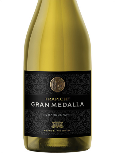 фото Trapiche Gran Medalla Chardonnay Трапиче Гран Медалья Шардоне Аргентина вино белое