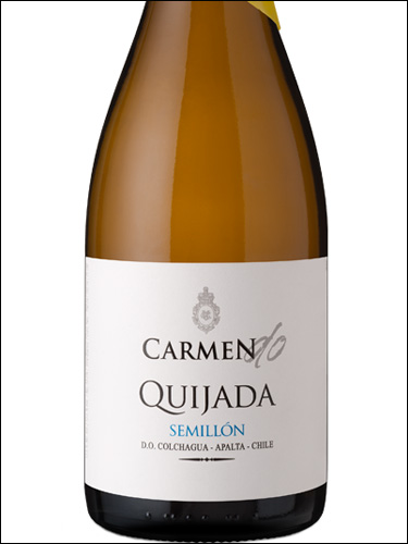 фото Carmen DO Quijada Semillon Кармен ДО Кихада Семильон Чили вино белое