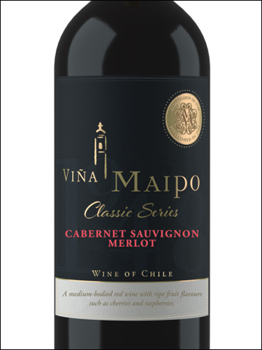 фото Vina Maipo Classic Series Cabernet Sauvignon-Merlot Винья Майпо Классик Сериес Каберне Совиньон-Мерло Чили вино красное