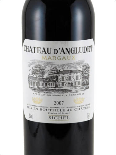 фото Chateau d'Angludet AOC Margaux Шато д'Англюде Крю Буржуа Эксепсьонель Марго Франция вино красное
