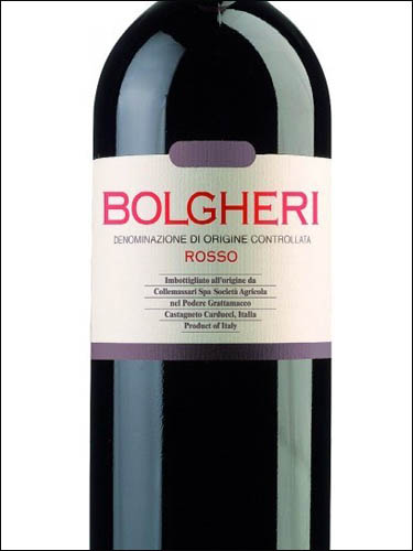 фото Podere Grattamacco Bolgheri Rosso DOC Подере Граттамакко Болгери Россо Италия вино красное