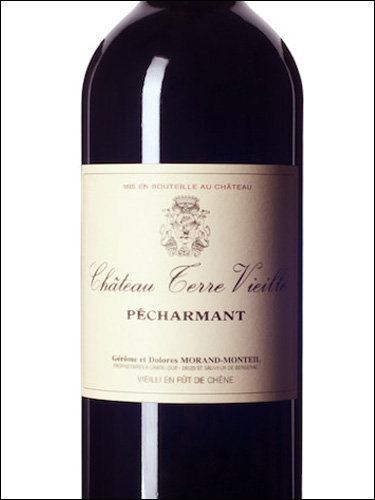 фото Chateau Terre Vieille Rouge Pecharmant AOC Шато Терр Вьей Руж Пешарман Франция вино красное