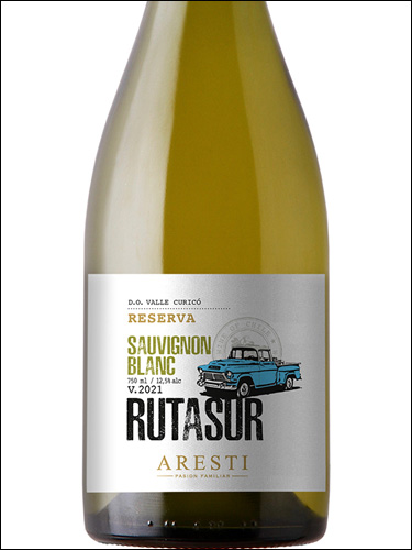 фото Aresti Ruta Sur Reserva Sauvignon Blanc Арести Рута Сур Резерва Совиньон Блан Чили вино белое