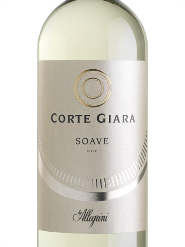 фото Allegrini Corte Giara Soave DOC Аллегрини Корте Джара Соаве Италия вино белое
