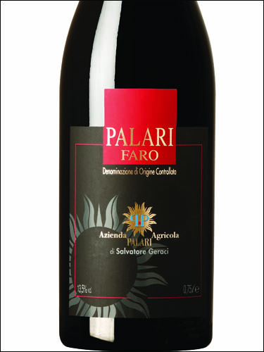 фото Palari Faro DOC Палари Фаро Италия вино красное