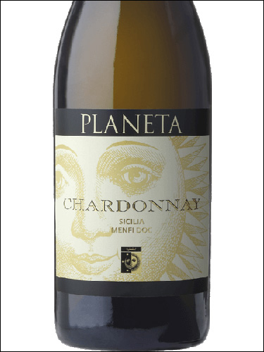 фото Planeta Chardonnay Sicilia Menfi DOC Планета Шардоне Сицилия Менфи Италия вино белое