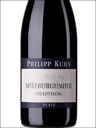 фото Philipp Kuhn Spatburgunder Tradition Филипп Кун Шпетбургундер Традицион Германия вино красное