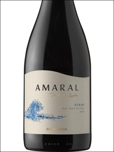 фото MontGras Amaral Syrah Leyda Valley МонтГрас Амараль Сира Долина Лейда Чили вино красное