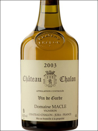 фото Domaine Macle Vin Jaune Chateau-Chalon AOC Домен Макл Вэн Жон Шато-Шалон Франция вино белое