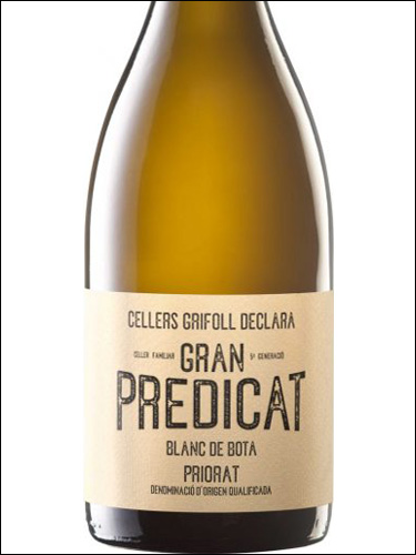 фото вино Cellers Grifoll Declara Gran Predicat Blanc Priorat DOQ 