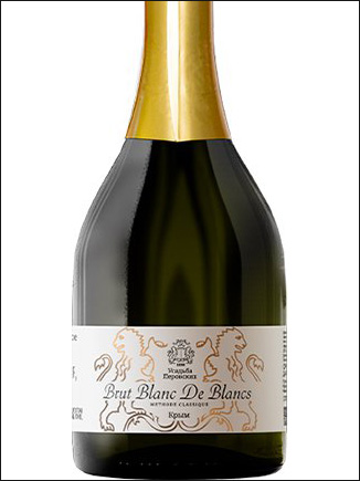 фото Perovsky Winery Brut Blanc de Blancs Усадьба Перовских Брют Натюр Блан де Блан Россия вино белое