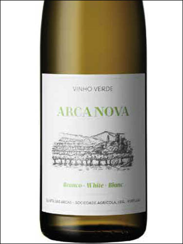 фото Arca Nova Vinho Verde DOC Арка Нова Винью Верде Португалия вино белое