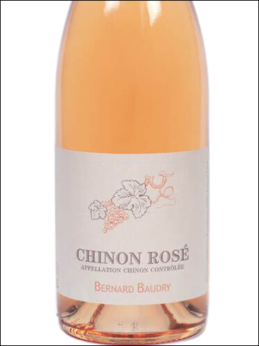 фото Bernard Baudry Chinon Rose AOC Бернар Бодри Шинон Розе Франция вино розовое
