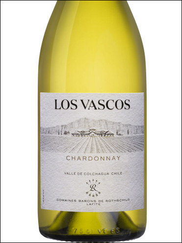фото Los Vascos Chardonnay Valle de Colchagua Лос Васкос Шардоне Долина Кольчагуа Чили вино белое