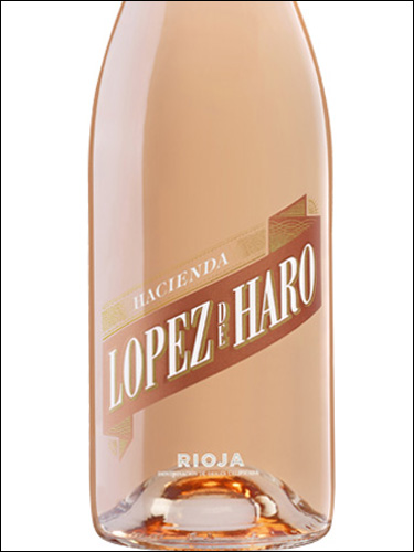 фото вино Hacienda Lopez de Haro Rose Rioja DOCa 