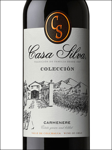 фото Casa Silva Coleccion Carmenere Каса Сильва Колексьон Карменер Чили вино красное