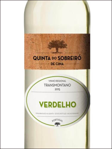 фото Quinta do Sobreiro de Cima Verdelho Vinho Regional Transmontano Кинта ду Собрейро ди Сима Вердельо ВР Траншмонтану Португалия вино белое