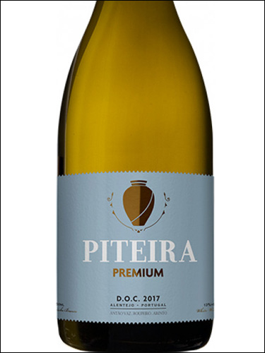 фото Piteira Premium Branco Alentejo DOC Питейра Премиум Бранку Алентежу Португалия вино белое