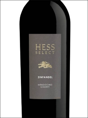 фото Hess Select Zinfandel Mendocino County Хесс Селект Зинфандель Мендочино Каунти США вино красное