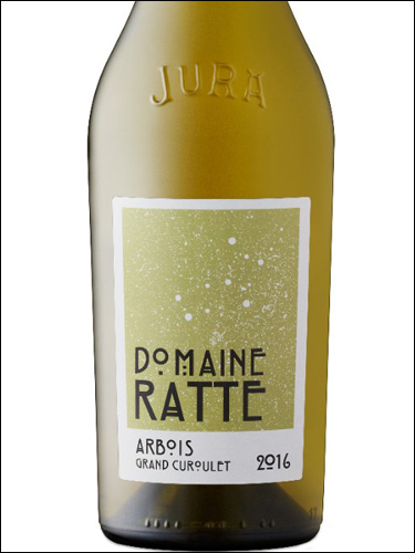 фото Domaine Ratte Chardonnay Grand Curoulet Arbois AOC Домен Ратт Шардоне Гран Куруле Арбуа Франция вино белое