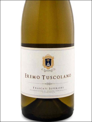 фото Eremo Tuscolano Frascati Superiore DOCG Эремо Тусколано Фраскати Супериоре Италия вино белое