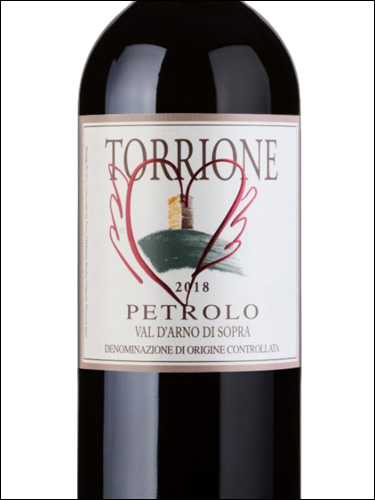 фото Petrolo Torrione Val d'Arno di Sopra DOC Петроло Торрионе Валь д’Арно ди Сопра Италия вино красное