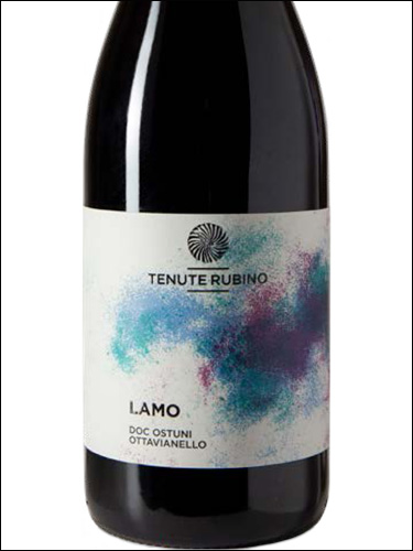 фото Tenute Rubino Lamo Ostuni Ottavianello DOC Тенуте Рубино Ламо Остуни Оттавьянелло Италия вино красное